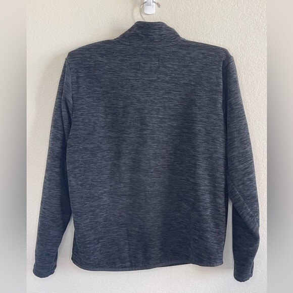 Hurley 1/4 Zip Fleece Lined Long Sleeve Black Hoodie Pullover Fleece XL - EUC - Picture 3 of 8